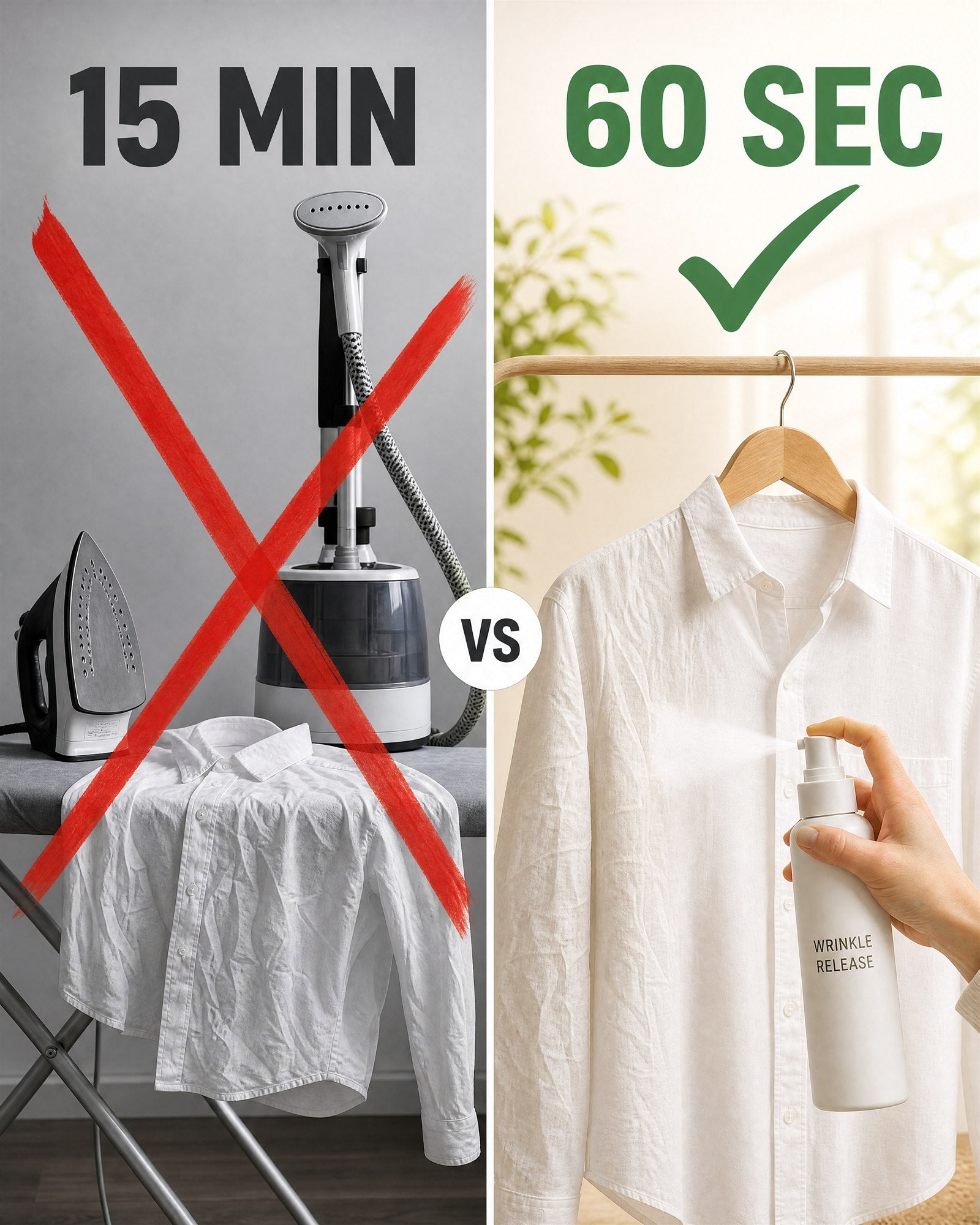 Smoov - Instant Wrinkle Release Spray for Clothes